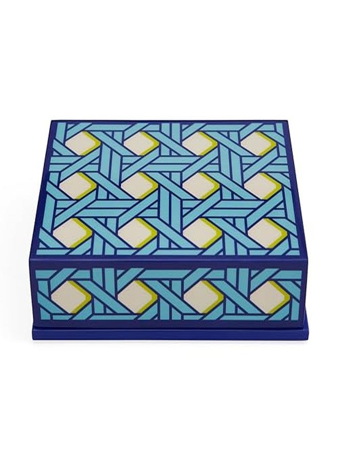 Jonathan Adler Basketweave Lacquer Card Set - Image 2